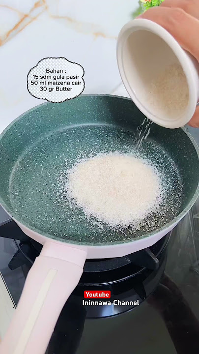 Tutorial membuat Candy Caramel atau permen gula-gula #dalgonacandy #steincookware