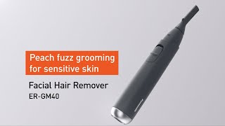 Facial Hair Remover ER-GM40 Product Movie [Panasonic]
