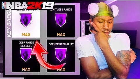 NBA 2K19 HOW TO GET ALL SHOOTING BADGES FAST! CATCH AND SHOOT, LITMITLESS RANGE, DEEP RANGE DEADEYE!