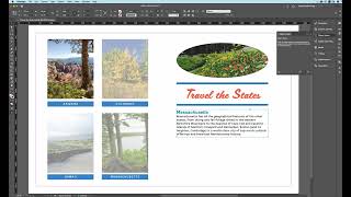 InDesign Interactive Presentation Button and Fade-In Animation Object States