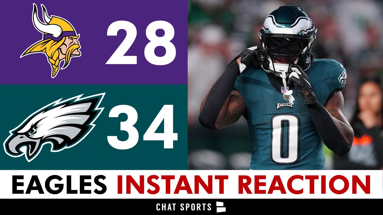 Eagles INSTANT REACTION & News: D'Andre Swift SHINES + AJ Brown