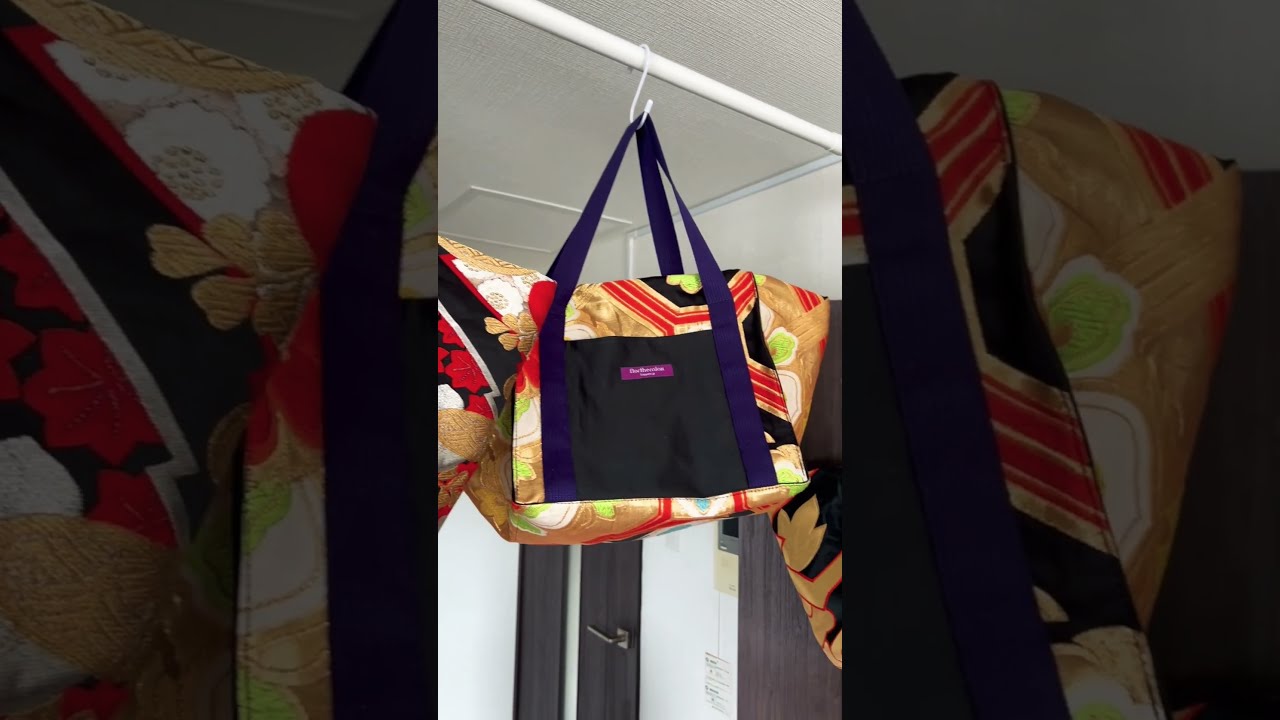 帯リメイクバック　爽やか緑のバック 帯リメイクバック 爽やか緑のバック - メルカリ