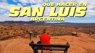 15 LUGARES en SAN LUIS ✅ Que VER y HACER | SAN LUIS ARGENTINA 🇦🇷