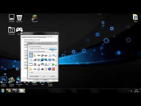 Video: Kako Promijeniti Ikone Sustava Windows 7
