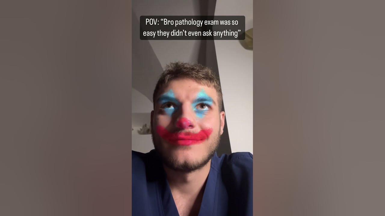Pov med exam was easy af youtube