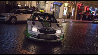 New Skoda Fabia R5 Taxi Prague -  Car Footage