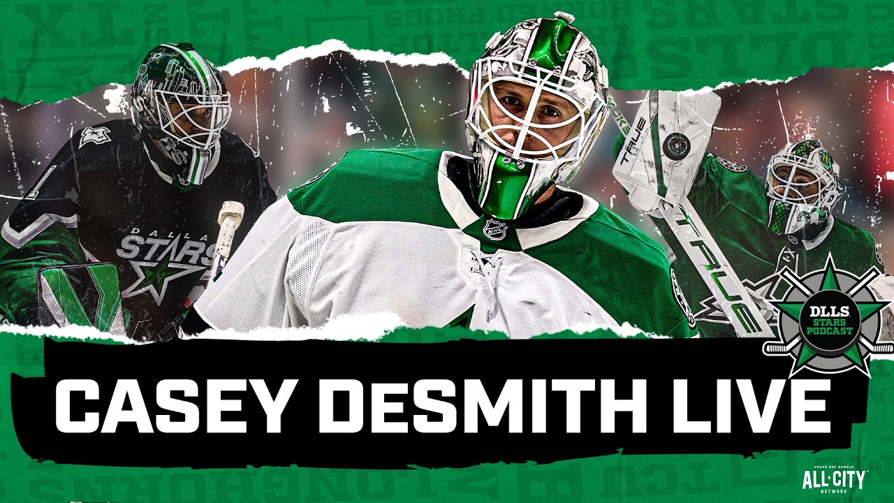 Stars Goalie Casey DeSmith Joins The Show Live After Signing 2-Year Extension | DLLS Stars Podcast