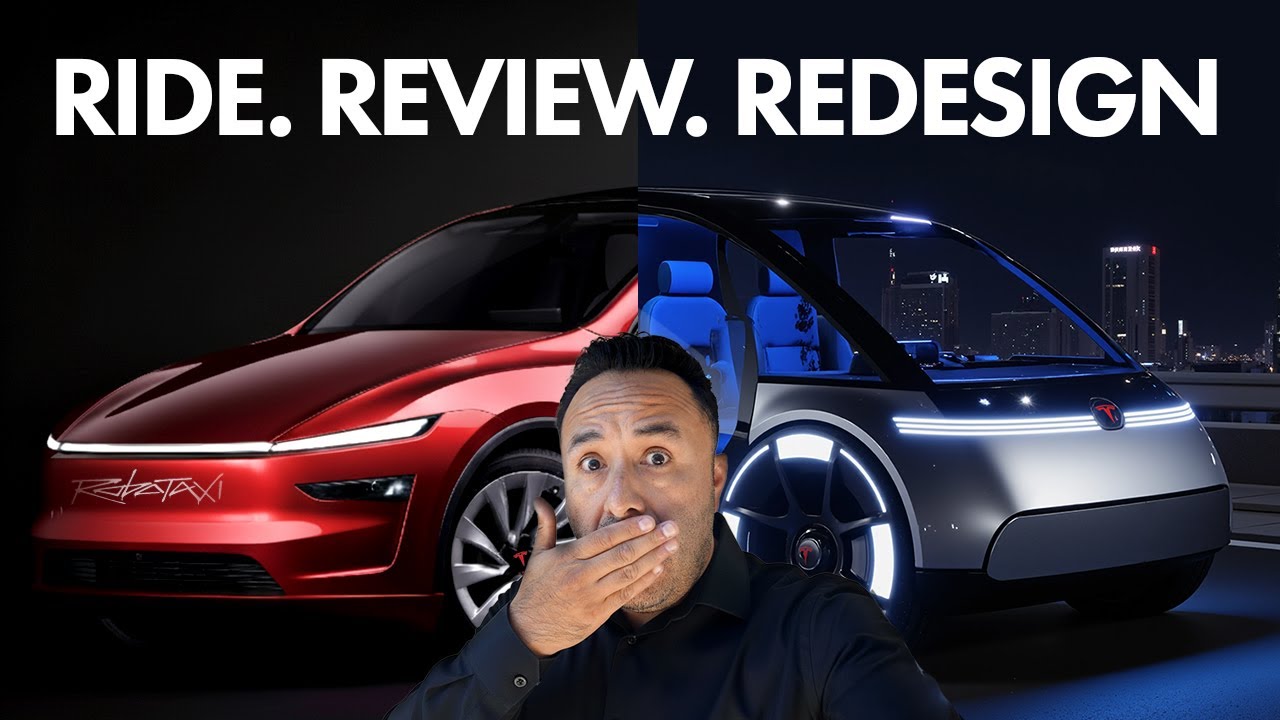 I Survived Tesla’s RoboTaxi…... Then, Redesigned it!