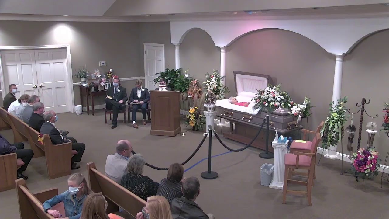 Funeral Service of Mrs. Robbie Culp - YouTube
