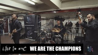 We Are The Champions - Felipe Pavani Band LIVE at Herald Square Station - NYC) screenshot 4
