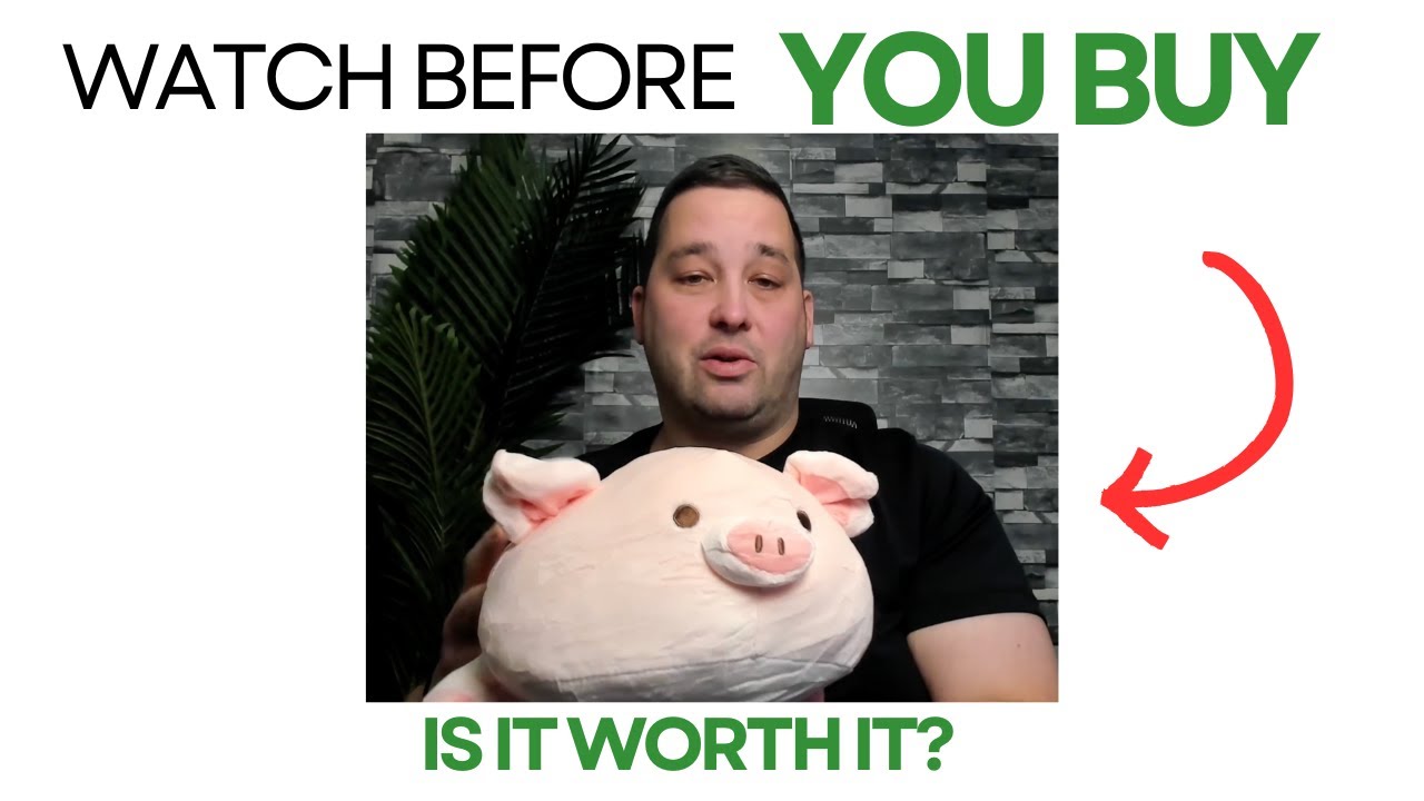 Стоит ли покупать эту плюшевую игрушку-свинку CHDGIOHA?