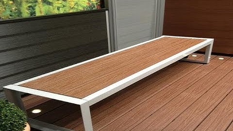 how to build an outdoor storage bench