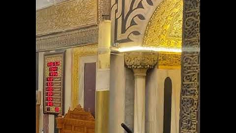 صلاة الفجر من المسجد الإبراهيمي /معتز أبو سنينة  / سورة السجدة  و الإنسان