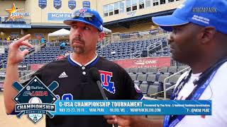 2018 The First Conference USA Interview with LA Tech Coach Lane Burroughs