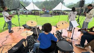 MY TESTIMONY 5/24/24 FESTIVAL by 9 year old LONDON on Drums