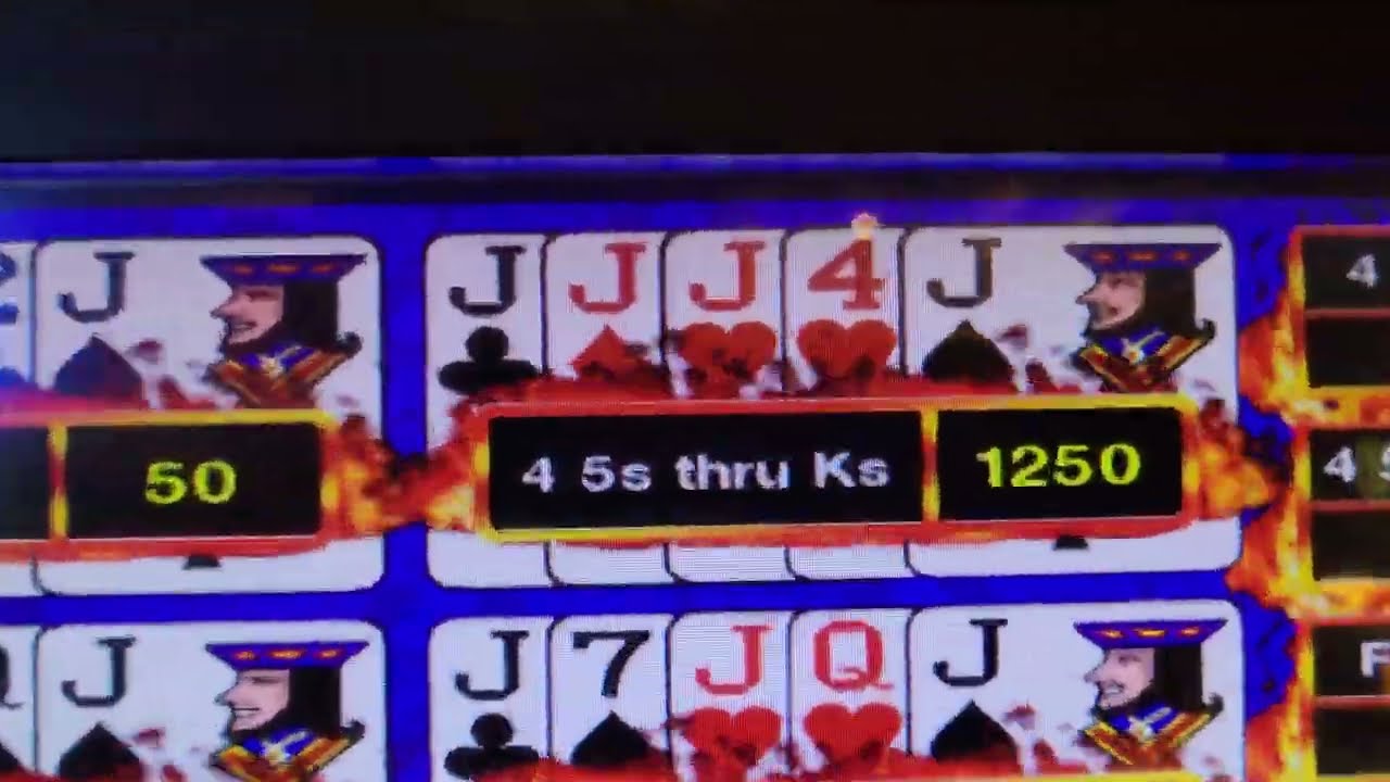 Royal flush JACKPOT🔥 , four Aces, four dueces straight flush x 11 YouTube