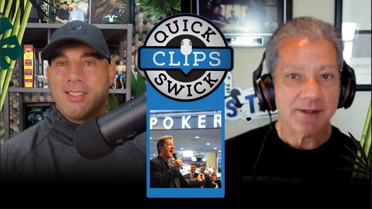 Bruce Buffer and Mike Swick are totally Poker Bros! I Mike Swick ...