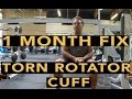 How the fitness doctor fixed my shoulder after 1 month