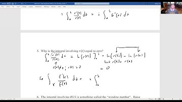 Math 423 Lectures on Winding Number