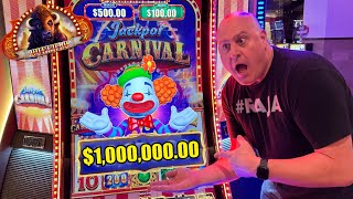 SUPER MEGA BIG WIN! 🎪 AMAZING MAX BET BUFFALO JACKPOT CARNIVAL! screenshot 3