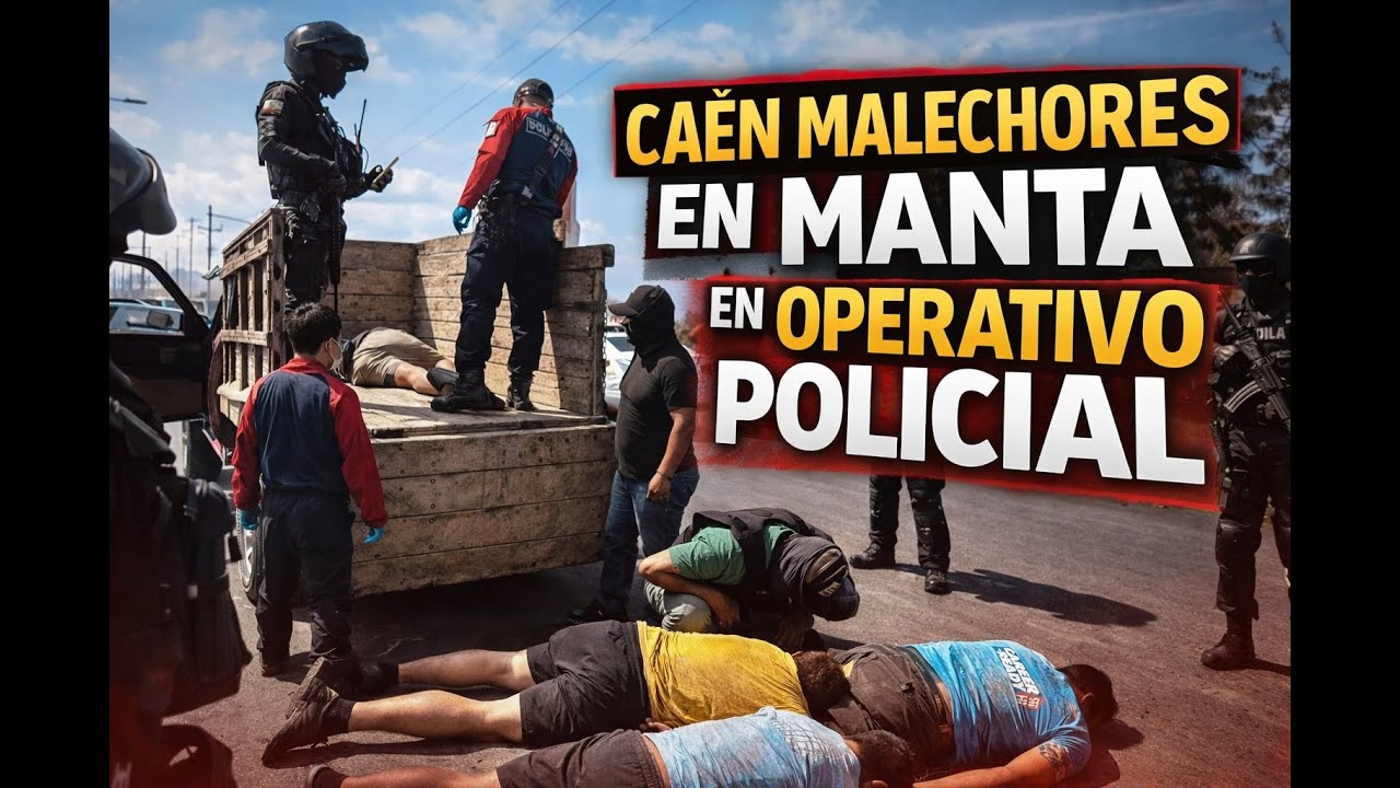 🔴 Persecución y balacera en Manta