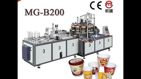 LARGE PAPER BUCKET MAKING MACHINE