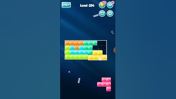 Block! Basic Rookie Level 254 Walkthrough Solution