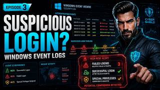 Windows Event Logs Deep Dive | Detecting Suspicious Authentication