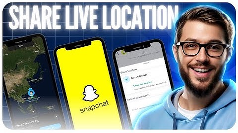 How To Share live Location On Snapchat New Update (QUICK&EASY)