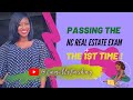 How I Passed the NC Real Estate Exam the First Time + Study Tools