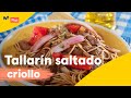 Tallarín saltado criollo: paso a paso | Más rico