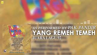 Video thumbnail of "Pak Pandir - Yang Remeh Temeh (Official Audio)"