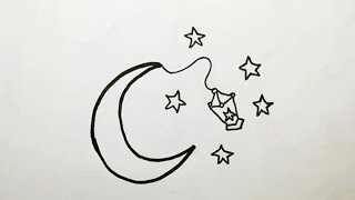 سهلة رسومات رمضان اوراق عمل