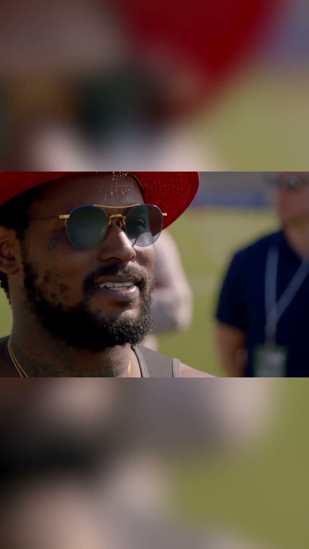 Kendrick Lamar \u0026 ScHoolboy Q hanging out at Rams training camp #hardknocks