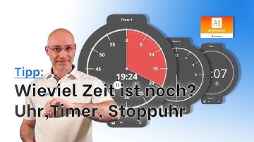 Promethean ActivInspire - Uhr, Timer, Stoppuhr auf der Windows Oberfläche am ActivPanel