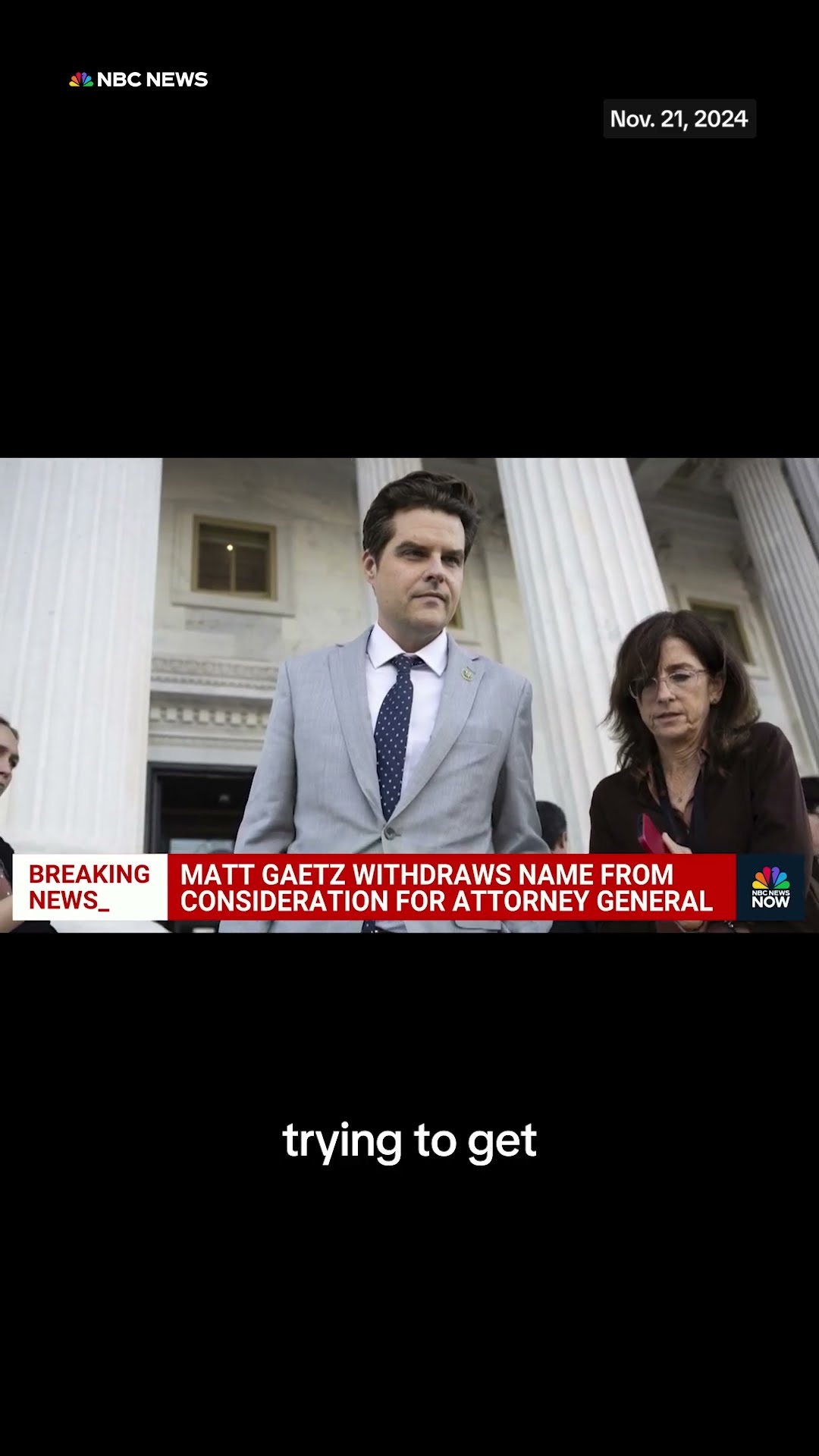 Matt Gaetz withdraws bid for attorney general amid sexual misconduct allegations