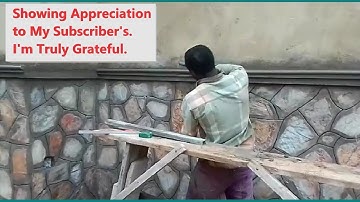 Building in Ghana | Appreciation to my Subscribers | Electricals | Pt-1