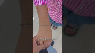 Minimal Silver Bracelet ✨😍 | Classy Wrist Style  #shorts #short #shortvideo #trending #viral #yt