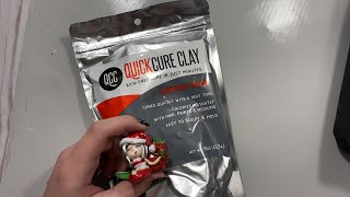 Sculpting a Santa mermaid with Ranger Ink Quick Cure Clay - 12 days of Creative Christmas | Day 3