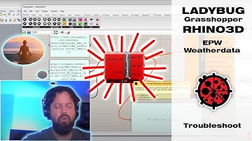 EPW - Weather Data for Ladybug | Setup and troubleshooting | Ladybug Grasshopper Rhino3d