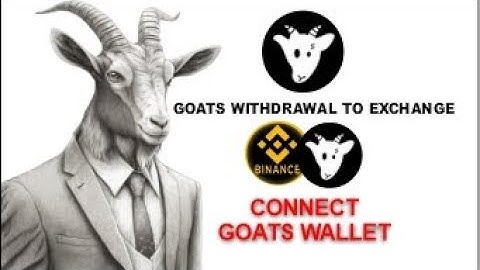 "Deposit & Withdraw your Goat Tokens to Bitget, Gate.io, KuCoin, MEXC, and Bitmart"!