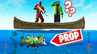 Playing PROP HUNT UNDERWATER In FORTNITE! (*NEW* GAME MODE)