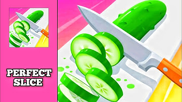 Perfect Slice - All Levels Gameplay Walkthrough (Android, iOS) @KLSKINBOX