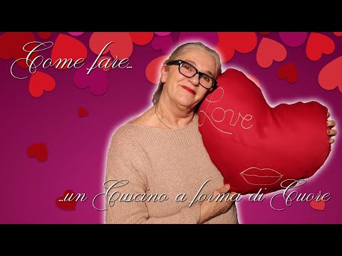 Video: Come Cucire Un Cuore Tilde Per San Valentino