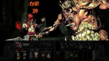 Darkest Dungeon - Flagellant vs Swine King & Wilbur