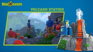schleich® DINOSAURS Episode 3 | Abenteuer auf der Vulkan Station