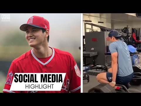 shohei ohtani workout