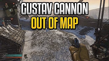 COD WW2 *NEW EASY* OUT OF MAP GUSTAV CANNON SOLO STRAFE/CARE PACKAGE JUMP (COD WORLD WAR 2 GLITCHES)