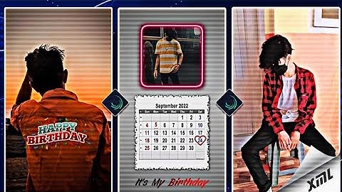 HAPPY BIRTHDAY 🥳🎂 New XML file | Birthday wish video editing Xml 🗒️ #alightmotion | #alightmotion |