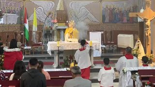 Latin Patriarch of Jerusalem conducts Mass in Gaza ahead of Christmas
